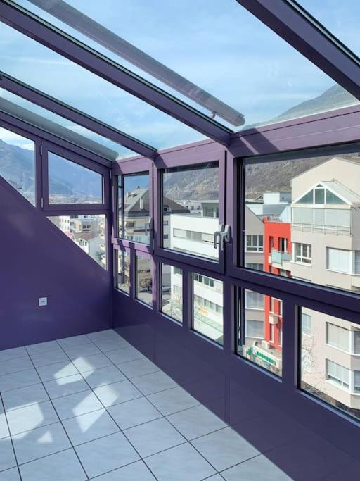 Charming Penthouse With Veranda In The Center Of Brig Kültér fotó